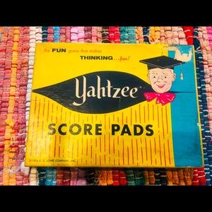 Vintage Yatzee Score Pads